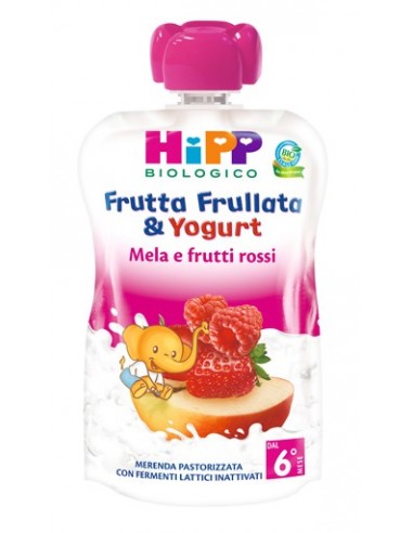 HIPP FRUTTA FRULLATA YOGURT MELA FROSSI 90 G